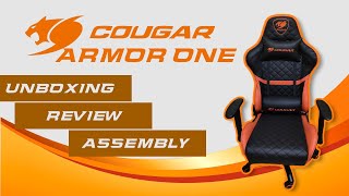 Cougar Armor One Gaming Chair Assembly and Review