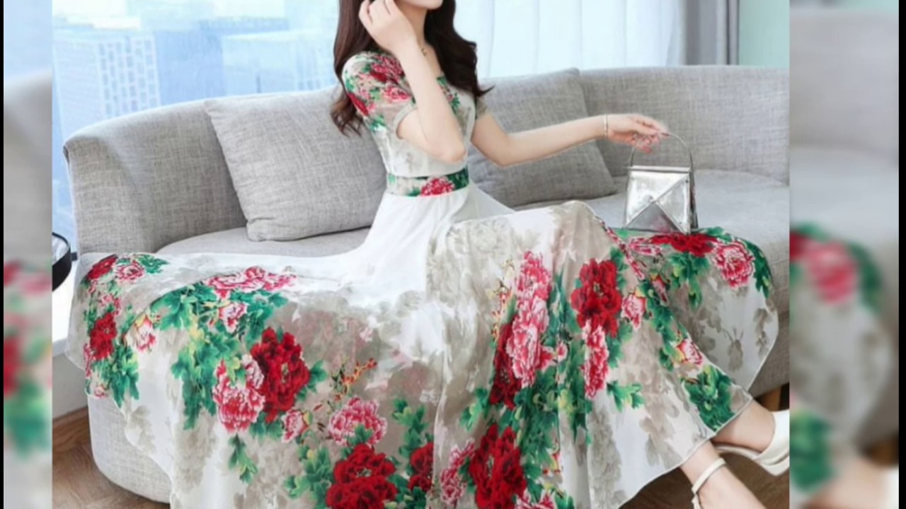  Dress  cantik ala  korea  YouTube