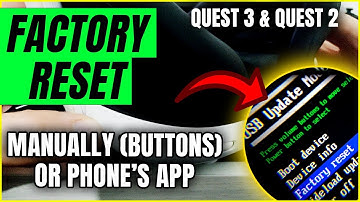 Handleiding: Meta Quest 3 terugzetten naar de fabrieksinstellingen (handleiding en app)