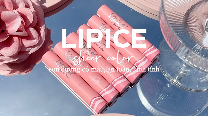 Review son lipice thỏ bảy màu