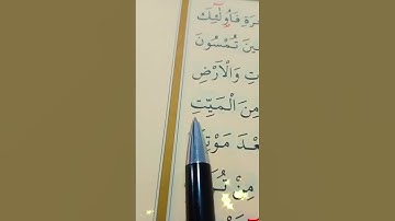سورة الروم الأية 16 إلى 20 بصوت سعد الغامدي