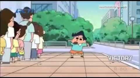 Shinchan ~ Mendapat Sticker