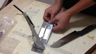 Knife Sharpener Instructions for RUIXIN PRO III Fix Angle