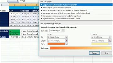 Excel Final Soruları ve Çözümler
