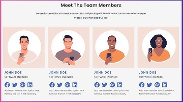 How To showcase your Team Members   with Essential Addons for Elementor  Page Builder plugin