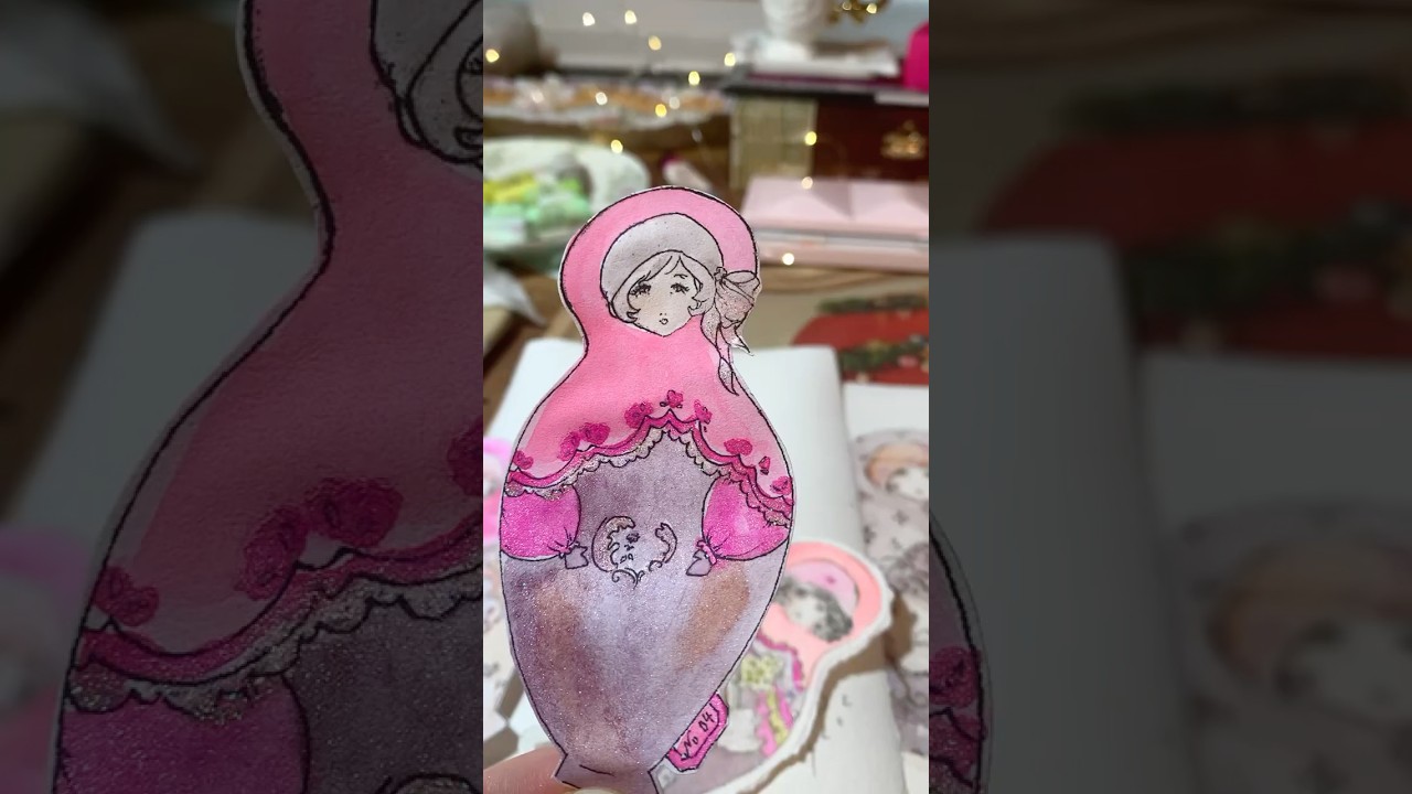 Painting Nesting Dolls for Christmas 🎄 🪆💌 