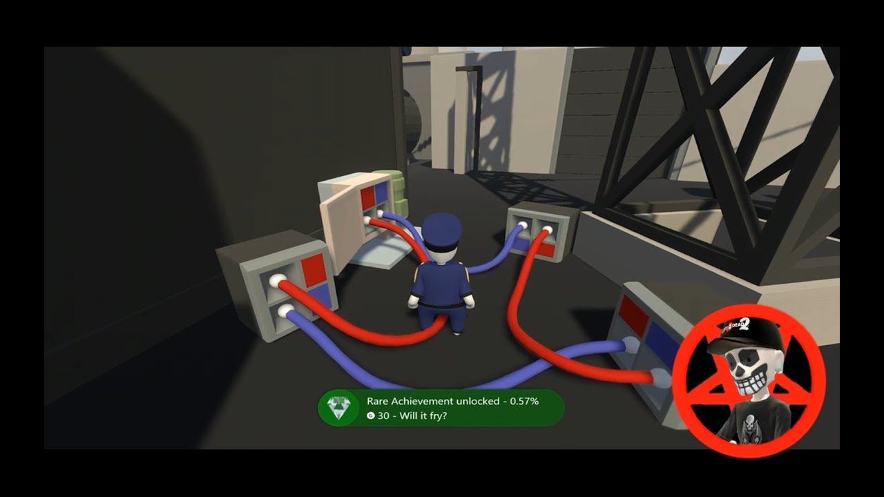 Human Fall Flat Achievement Will it fry? YouTube