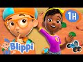 Blippi And Meekah Explore AFRICA | Blippi and Meekah Best Friend Adventures