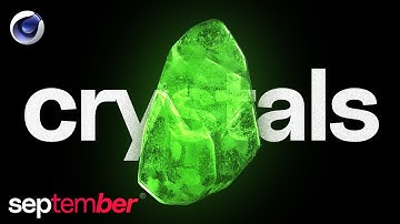 Guide to CRYSTALS in Cinema 4D and Octane │ september ®