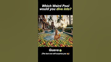 Which weird pool would you dive into? 🏊 Pt.31 #asmr #oddlysatisfying #relaxing #pool #dream #shorts