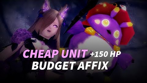 PSO2 Global - Simple Cheap Affix Unit 6slot with 150 HP + 55 DEF