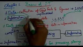 Basics Of IT | First Year ICS Computer | Chapter 1 | Part 1