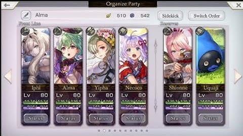 Another Eden - Arat Defense Battle - All 6 Superbosses - No AF - One Team Setup (Alma solo DPS)