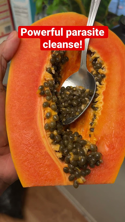 Don't throw away those papaya seeds! #shorts #shortsvideo