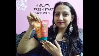 Himalaya herbal summer Fresh Start Peach and Strawberry Face wash - YouTube