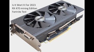 Rx 470 mining edition gaming 2023