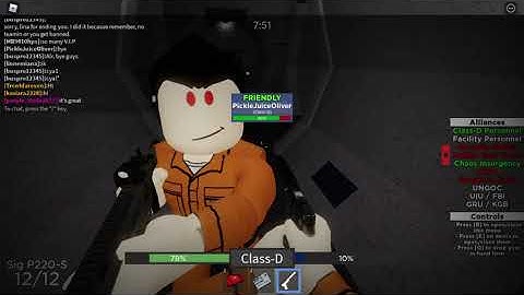 SCP rBreach | Successful escape as Class D - Part 6