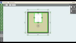 ENGR9 Floor Plan Creator 1  Start room with furniture