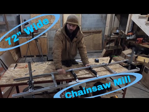 Unboxing a 72" Alaskan Chainsaw Mill