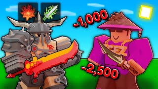 I BROKE Barbarian And Did THOUSANDS Of DAMAGE In Roblox Bedwars...