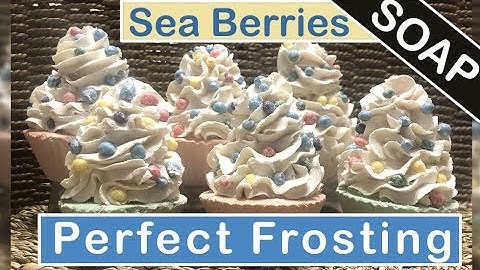 The Perfect Soap Frosting for Soap Cupcakes