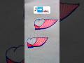 🤔2 Turn 👟👟🤗#art#numbers#drawing#easy