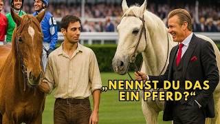 Wenn du gewinnst…gehört dir mein Pferd! – lachte der Milliardär, doch der arme Junge demütigte a