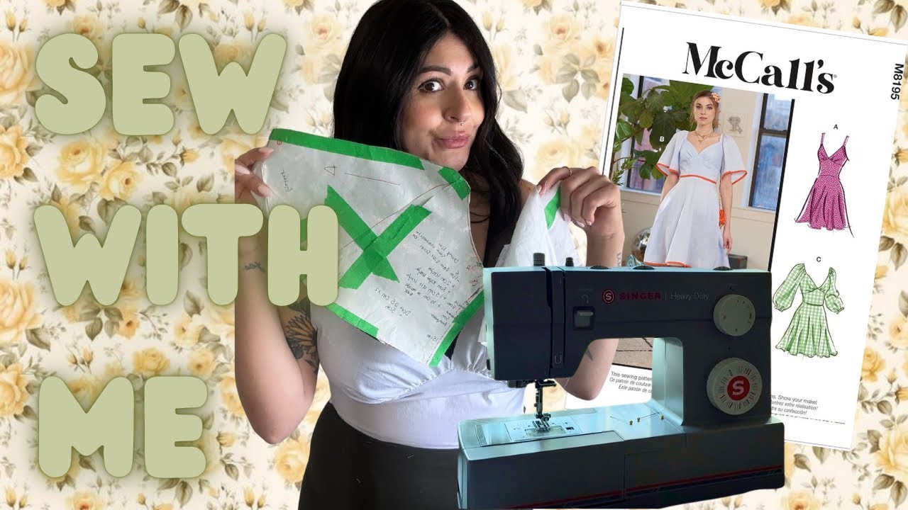 Sew with me! McCalls M8195 | Full Bust Adjustment 