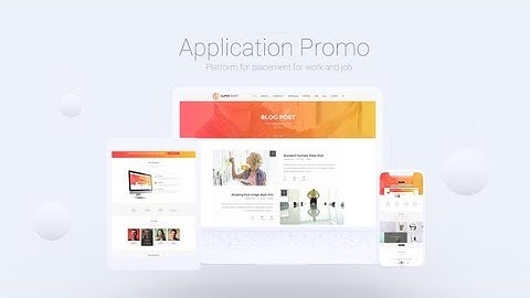 After Effects Template: App Presentation