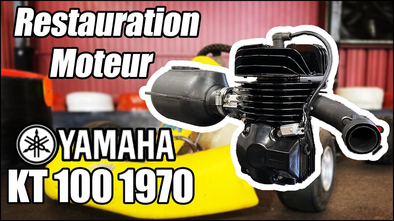 UN VIEUX KART ! Yamaha KT100 1970 [Restauration moteur]