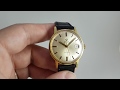 1969 1971 Omega Geneve automatic vintage watch with original box.  Calibre 565 quick set date