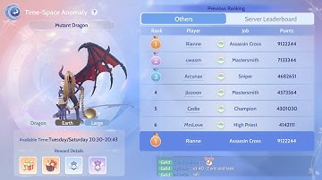 Time Space Anomaly Mutant Dragon - Envenomed Blade Build