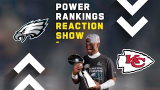 End of Season Power Ranking Reaction Show