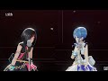 the part Suisei and AZKi cry together singing いのち (life)