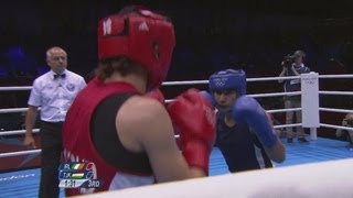 Boxing Women's Light (60kg) Semifinals - Ireland v Tajikistan Full Replay - London 2012 Olympics