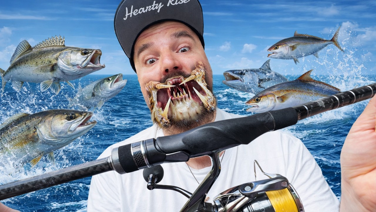 ВЪДИЦАТА С КОЯТО ХВАНАХ ВСИЧКИ ВИДОВЕ РИБА HEARTY RISE PREDATOR 4