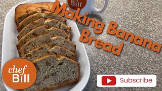 #Howto Make #GlutenFree Banana Bread with a Special Ingredient: Rum! | #Cookingtips with Chef Bill