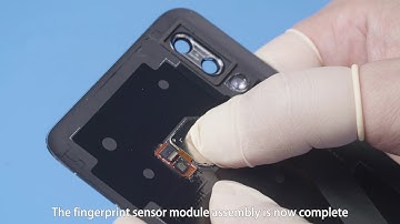 Nova 3 Paris Disassembly Video Tutorial 5 Rear Camera, Fingerprint Module, and Side Buttons and FPC