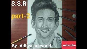 Sushant Singh Rajput sketch part 2