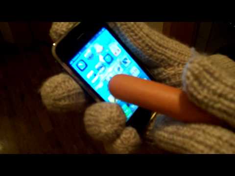 Video: Wie trägt man Handschuhe mit dem iPhone?
