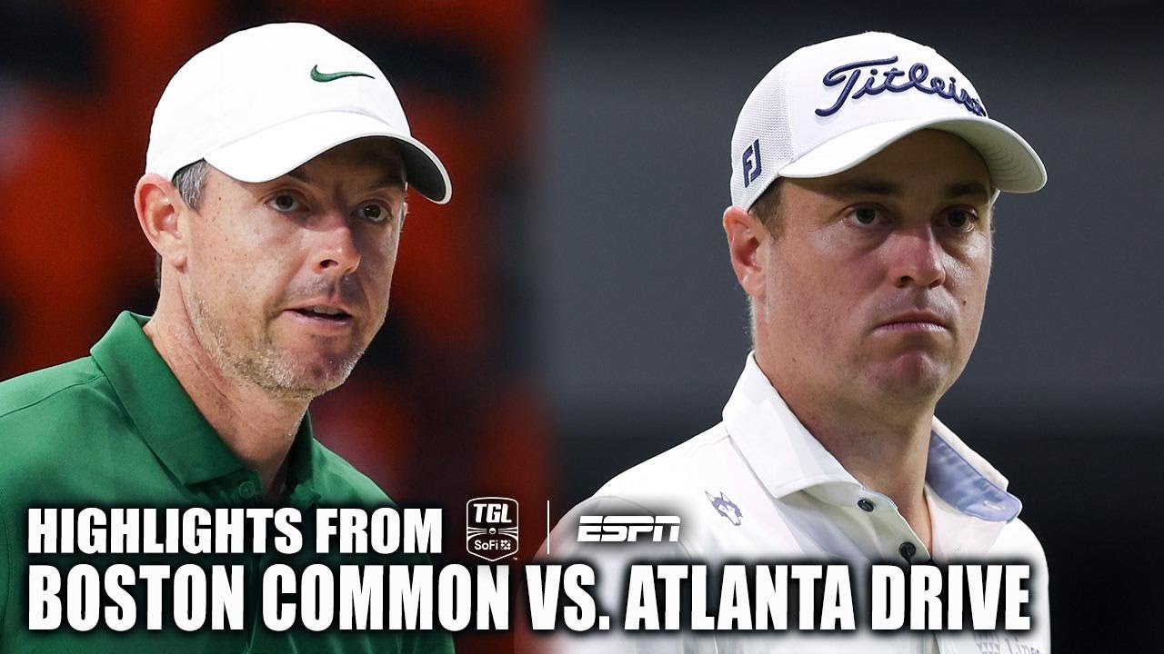TGL HIGHLIGHTS: Boston Common Golf vs. Atlanta Drive GC | TGL on 