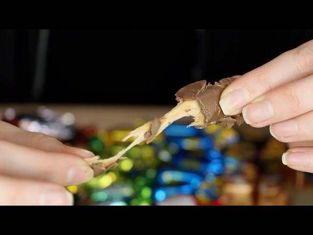 ASMR Chocolate Paper Crinkle Sounds 🍫 Twist Confectionery Unwrapping (No Talking)