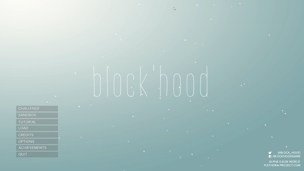 Steamゲーム Block Hood チュートリアル編 Rフェイススタジオ出張所