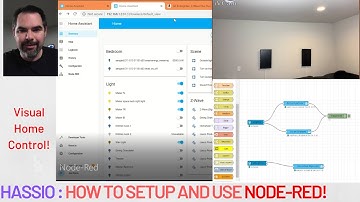 How to setup and use Node Red in HassIO (Home Assistant)
