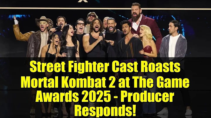 Street Fighter Cast Roasts Mortal Kombat 2 at The Game Awards 2025 - Producer Responds!