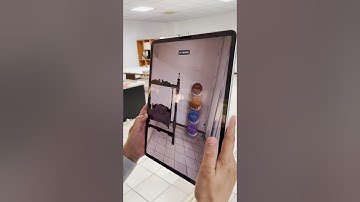 Interactive augmented reality with IOS #USDZ #REALITY #WebAR