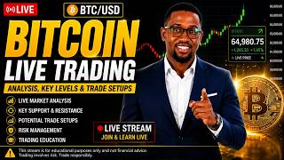 LIVE: Bitcoin Massive Move Imminent! | BTC/USD Price Action & Scalping