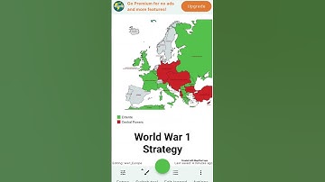 Enemies in WW1 - Map of 1914 #ww1  #history #mapchart #war