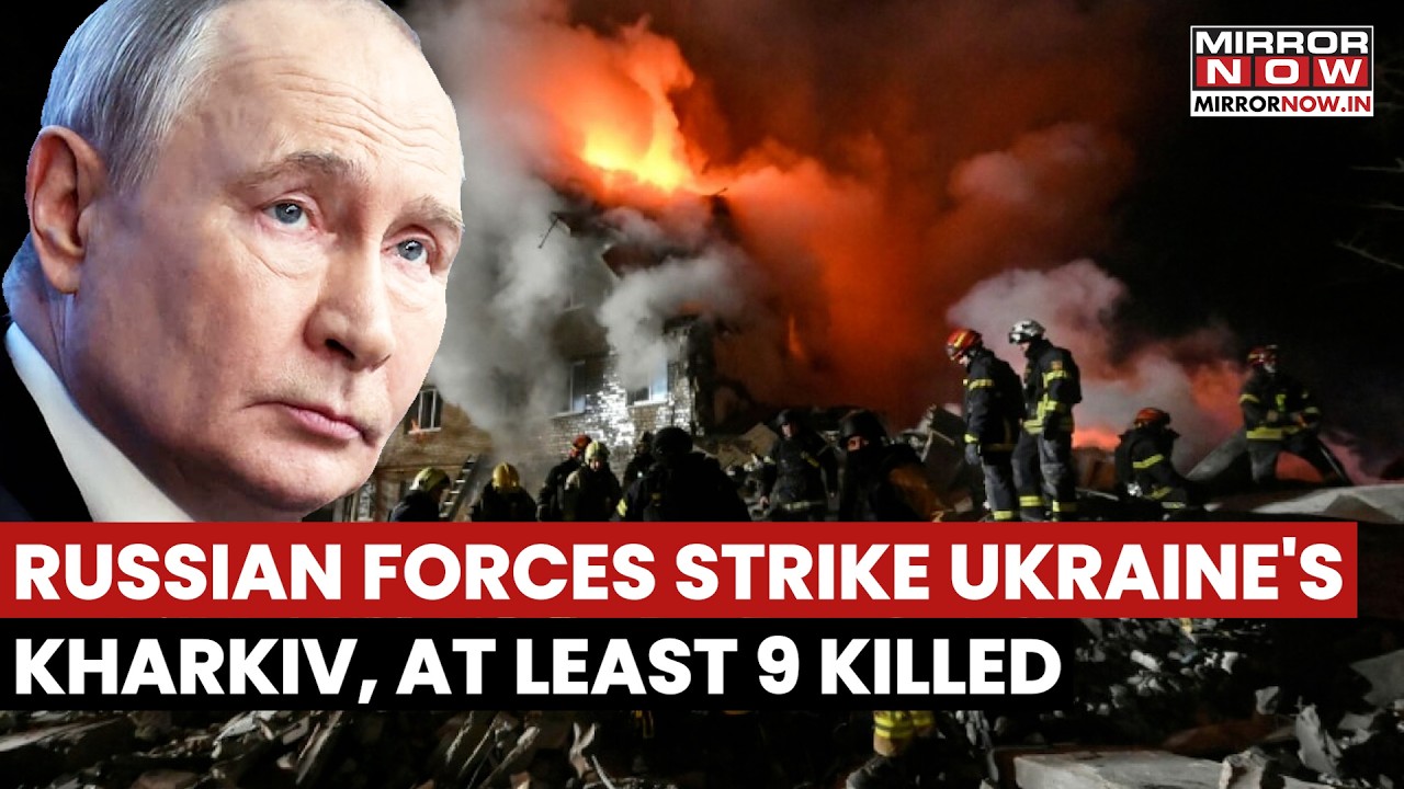 Ukraine: Death Toll Mounts In Kharkiv After Russian Strikes Apartment Building | Watch