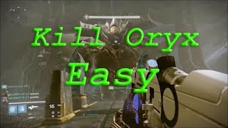 Easy Way to Beat Oryx The Taken King - Kings Fall Raid Guide
